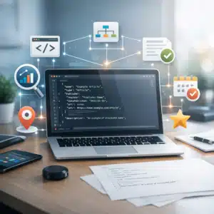 json-datastruktur til pseo
