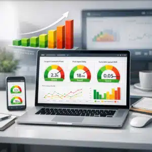 monitorering af core web vitals i skala